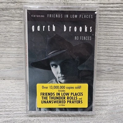 Garth Brooks No Fences (1990, Cassette, Liberty/Capital Records) New Sealed - Image 1 of 4