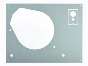 Deckplatte Platte  face plate ice blue für Thorens TD 145 146 147 160 165 166 - Picture 1 of 5