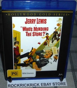 WHO'S MINDING STORE BLU-RAY JERRY LEWIS REGION B - Bild 1 von 2