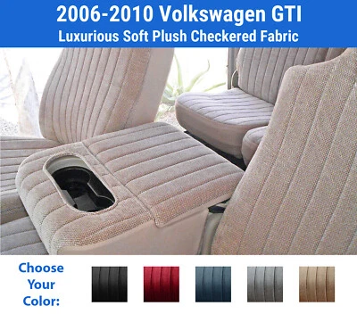 Plush Regal Seat Covers for 2006-2010 Volkswagen GTI - Image 1 of 4