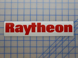 Calcomanía de repuesto Raytheon pegatina 10,4" x 1,9" radar domo plotter plotter - Imagen 1 de 2