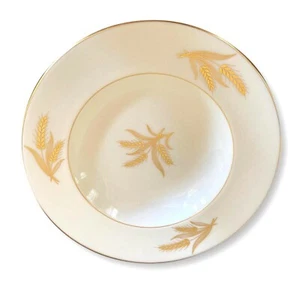 Lenox Harvest Wheat R-441 I940 24k Gold Wheat/Rim Salad Plates Sold Indivdually - Picture 1 of 7