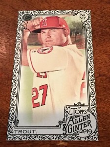 2019 ALLEN & GINTER YOU PICK MINI BLACK PARALLEL TROUT BO TATIS JR RC HODGES