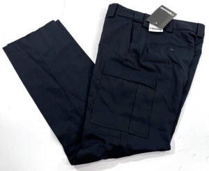 NEW 16x36 WOMENS BLAUER POLY WOOL CARGO PKT DUTY PANTS 8561W-1 DARK NAVY NOHEM - Picture 1 of 2