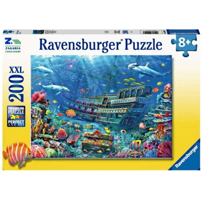RAVENSBURGER PUZZLE SCOPERTA SUBACQUEA NAVE 200 Pz PER BAMBINI + 8 ANNI  - Immagine 1 di 2