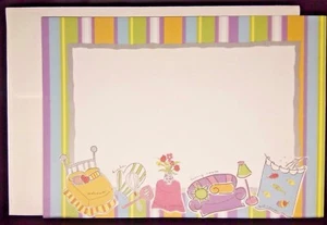 ROOM TO ROOM GREETING INVITATION CARDS 20 Blank Kitchen Bath TREEHOUSE DESIGNS - Picture 1 of 2