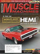 MARCH 2008 HEMMINGS MUSCLE MACHINES MAGAZINE DODGE CHARGER HEMI SUPER STOCK INDY