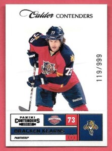 2011-12 Bracken Kearns Panini Contenders Calder Contenders Rookie 119/999