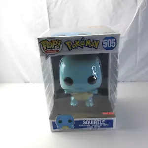 Funko POP! Games Pokemon Squirtle Jumbo 10" Figure #505 Target Exclusive - Picture 1 of 10