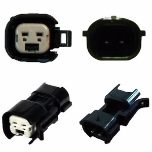 Fuel injection adapter - BOSCH EV6 (Female) to NIPPON DENSO (Male) injector plug - Imagen 1 de 3