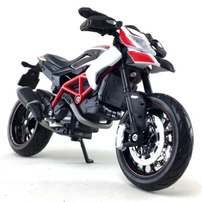 DUCATI HYPERMOTARD SP Motorcycle Die-cast Model Maisto 1:12 Scale Toy Collection - Image 1 of 4