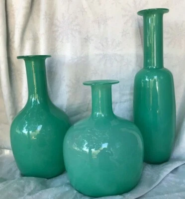 UTTERMOST ~ 20017 ~ 巴拉姆 - 3 件套 ~ 波斯绿饰面 ~  — 第 1/4 张图片