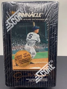 1993 PINNACLE BASEBALL JOE DIMAGGIO SEALED SET SIGNATURE CARD #3 RARE - Picture 1 of 2