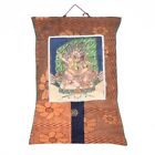 Silk Tangka Painting Yamantaka Vajrabhairava Ekavira For Home Decor 50.80 cm1 Pc