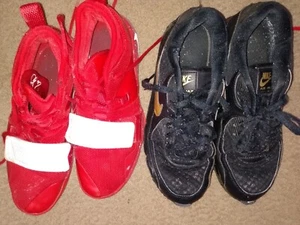 2 Pair Nike ✔️(Paul George ☑️ 90' Air Max) Size 9/8.5 [ROUGH] - Picture 1 of 8