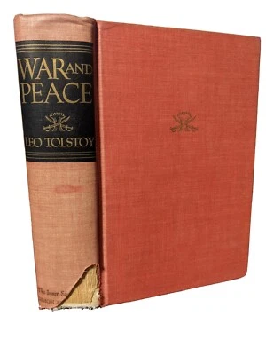 War and Peace by Leo Tolstoy 1st Inner Sanctum Edition HC 1942 Simon & Schuster - Image 1 of 4