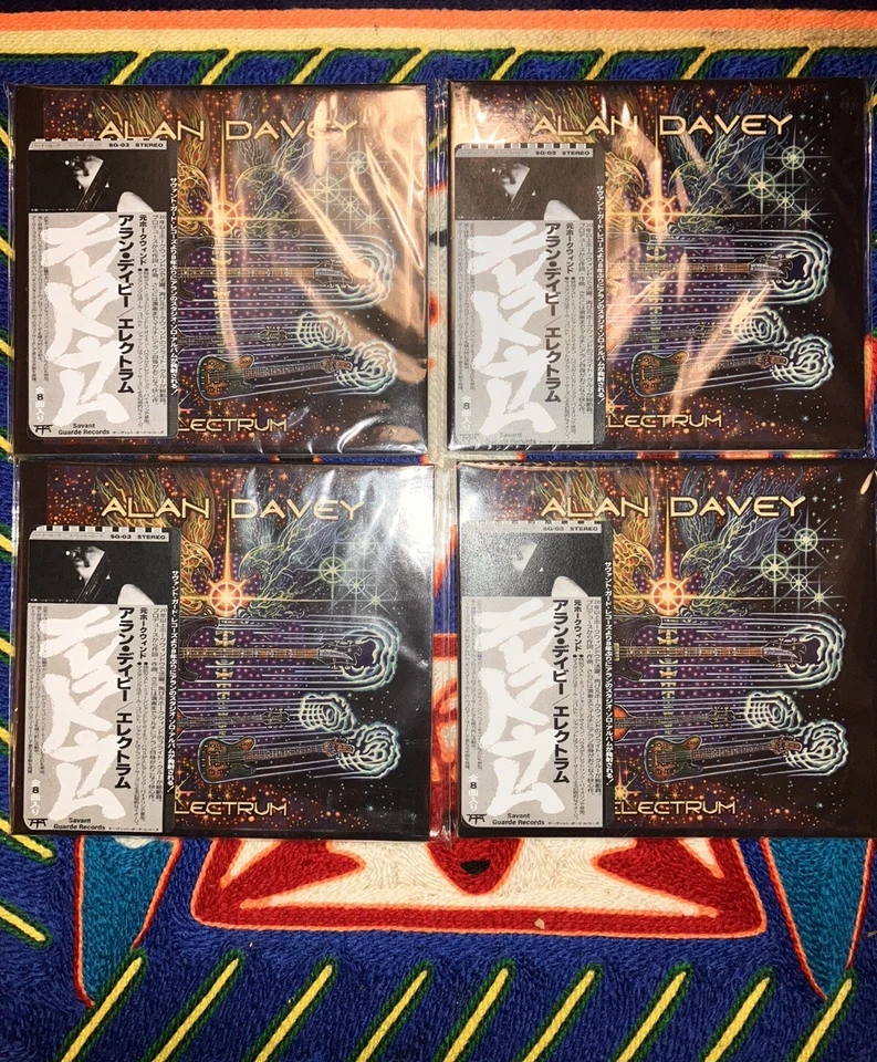 ALAN DAVEY Electrum CD JAPANESE OBI HYPE GUNSLINGER Ex Hawkwind Hawkestrel LEMMY - Image 1 of 4