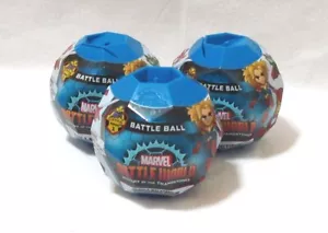 Marvel Battleworld game Battle Ball capsule lot of 3 = 6 Funko mini figures - Picture 1 of 6