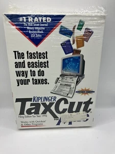 Kiplinger Tax Cut Filing Edition Tax Cut 1996 - Picture 1 of 6