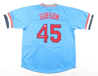 Bob Gibson Signed St. Louis Cardinals Jersey (JSA COA) Hall of Fame Manager - Image 1 of 4