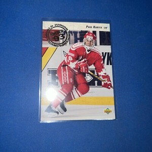 PAUL KARIYA - RC - 1992/93 Upper Deck ROOKIE #586 *** PAUL KARIYA *** NHL 🔥1110