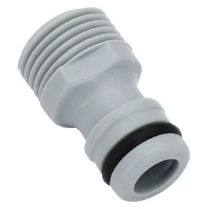 Tifler Hahnstück 1/2" Außengewinde 1/2" Steckkupplung Hahnanschlussstück Adapter - Bild 1 von 5