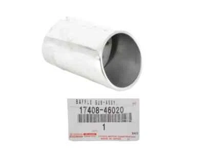 TOYOTA LEXUS GENUINE OEM ES330 SC300 CHROME EXHAUST TIP TAIL PIPE EXTENSION - Image 1 of 4