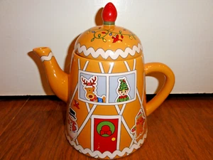 Temp-tations Special Edition Seasonal 1.5-qt Tea Pot Winter Whimsy - Picture 1 of 15