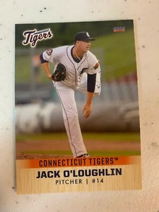 Jack O'loughlin 2018 Connecticut Tigers Team Card