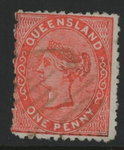 QUEENSLAND, USADO, #57, BONITO CENTRADO - Imagen 1 de 1