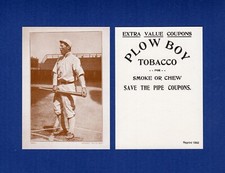 1910-1912 Plow Boy Tobacco REPRINT card [#16] ED HAHN, Chicago White Sox