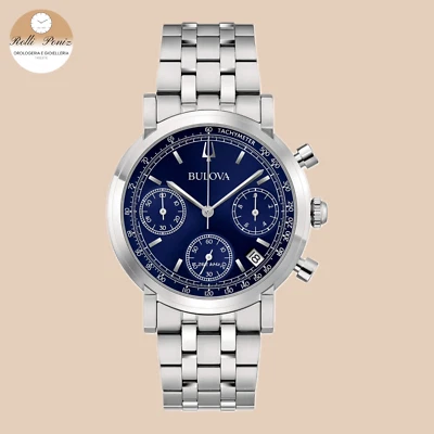 Orologio Bulova -  96B458 - Precisionist - Cronografo - Quadrante Blu - Immagine 1 di 4