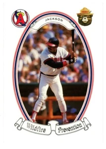 1986 Smokey Bear Angels Complete Set NM-MT 24 Cards Reggie Jackson Wally Joyner - Picture 1 of 4