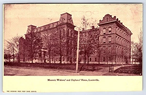 Louisville Kentucky Masonic Widows Orphans Home postcard C996 - Picture 1 of 2