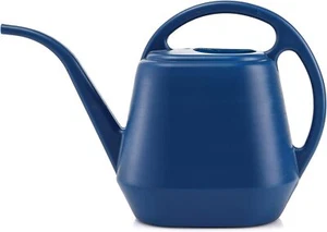 Plastic Watering Can, Blue, 1-Gallon - Picture 1 of 7