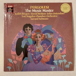Pergolesi Music Master Vinyl LP Schwarz Los Angeles Chamber Orchestra DS 37344 - Picture 1 of 6