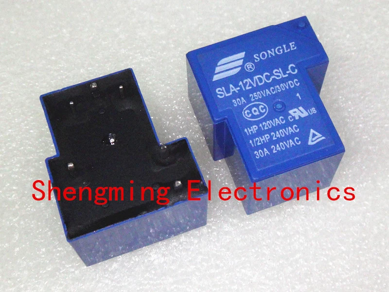 2Pcs SLA-12VDC-SL-C T90 12VDC 30A 250VAC 30VDC PCB Power Relay - Image 1 of 1