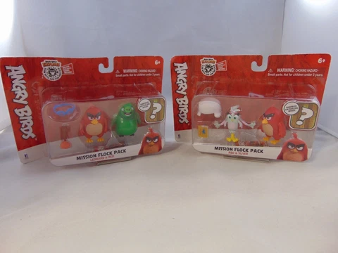 angry birds figures lot Cover