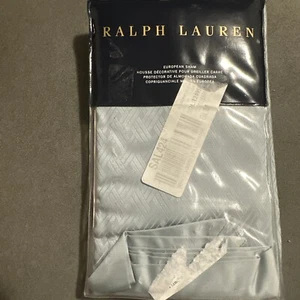Ralph Lauren Bedford Jacquard Euro Sham Sanibel blau $ 215 🙂 - Bild 1 von 3
