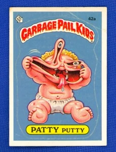 1985 Topps Garbage Pail Kids Series 2 # 42a Variation Patty Putty - Picture 1 of 2