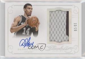 2014-15 Panini Flawless Patch Auto /25 Danny Green #PA-DG Patch Auto