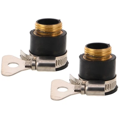  2-teiliger Wasserhahn-Adapter: Wasserhahn-Anschlussadapter 1/2 Zoll - Bild 1 von 4