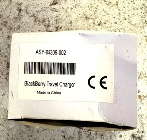 RARE Blackberry Phone CHARGER TRAVEL POWER ADAPTER USB CABLE ASY-05309-002-NIB!! - Picture 1 of 3