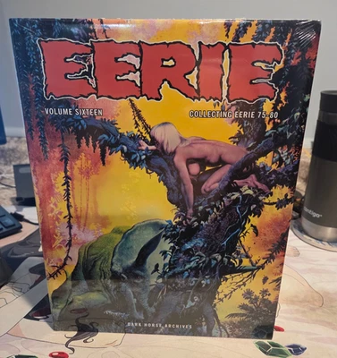 Dark Horse Eerie Archives Vol. 16 Hardcover HC, New and Sealed, OOP - Free Ship Foto 1 de 4