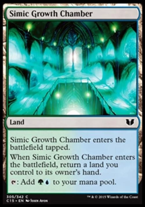Simic Growth Chamber - Light Play MTG Commander 2015 - Image 1 of 1