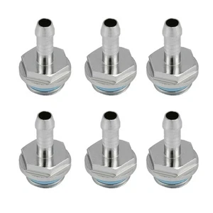 For PC Water Cooling Tow-touch Fitting Barb Hose Pagoda Coupling Tail Connector - Photo 1/8