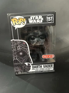 Vaulted Funko Pop Vinyl Star Wars Darth Vader Target Exclusive - Picture 1 of 5