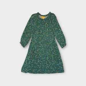 There Abouts Colorful Confetti Spot Pattern Green Dress - Picture 1 of 5