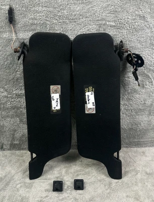 1994 - 2004 年福特野马遮阳板组件套装一对黑色阴影带夹子原始设备制造商 1998 — 第 1/4 张图片