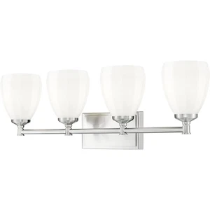 Z-Lite 7004-4V-BN Oren Bathroom Vanity Light Brushed Nickel - Picture 1 of 8